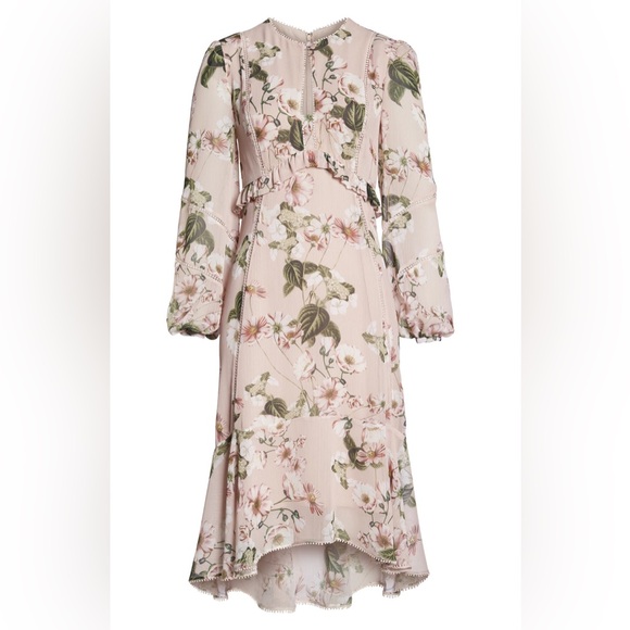 Ever New Floral Print High/Low Hem Dress | 6 NWT - Picture 6 of 16